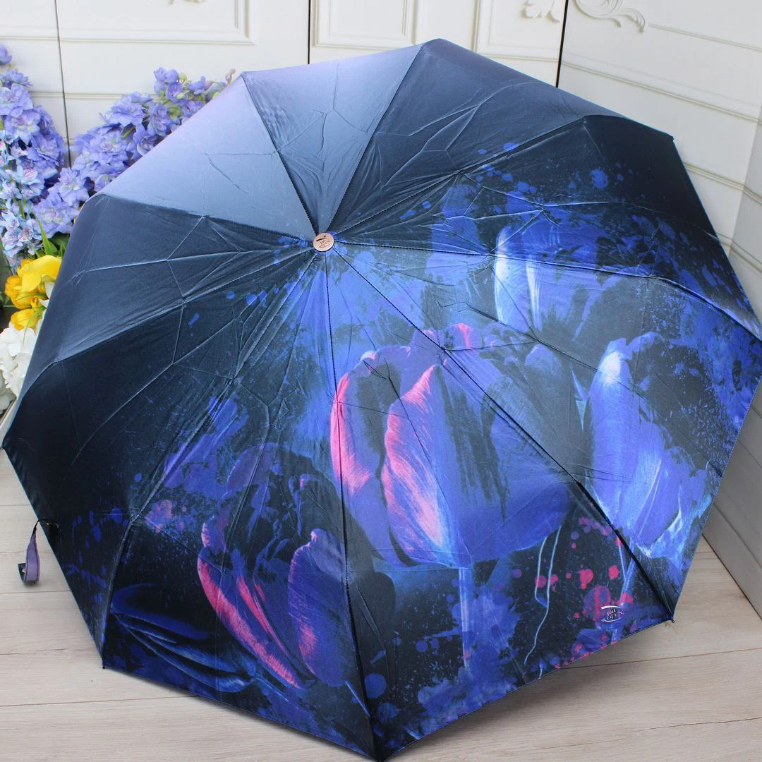 Парасолька-автомат Frei Regen для подорожей: компактна, вітростійка (30 см)