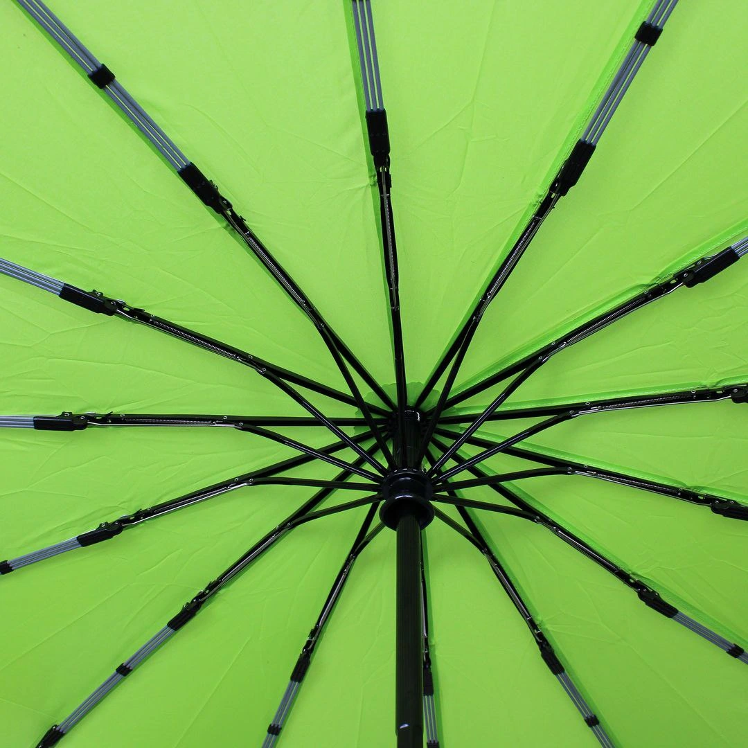 Парасолька мандрівниці: компактна та вітростійка зелена автоматична