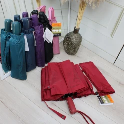 Жіноча бордова парасолька-автомат