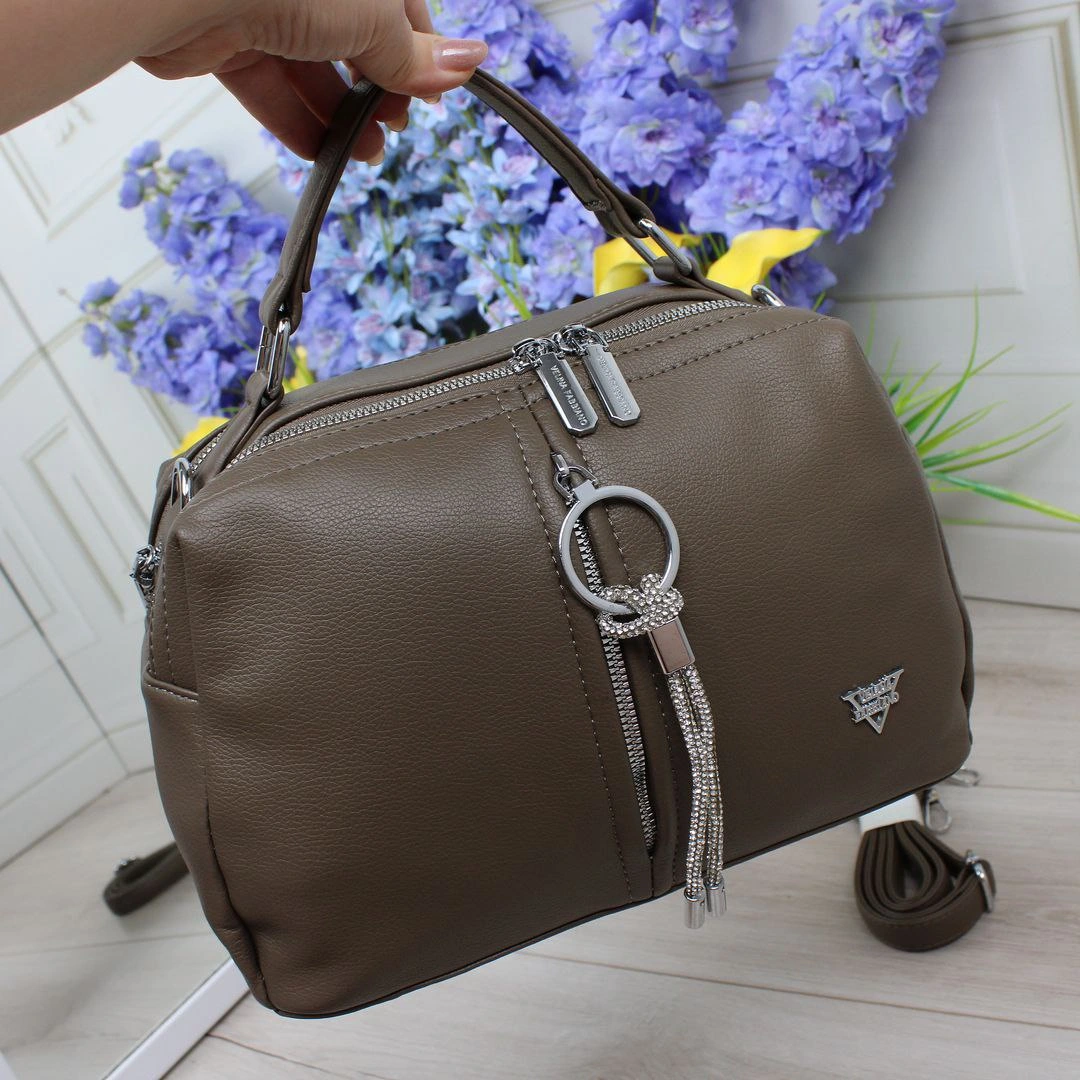 Модна торба-крос-боді Мокко: Стиль для універу та осінніх прогулянок