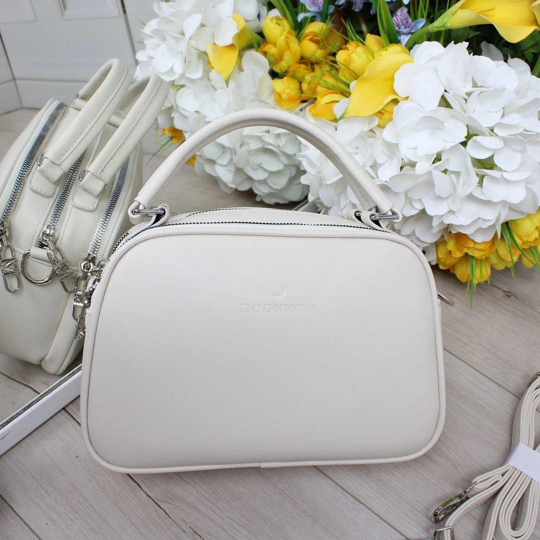 Молочна сумка крос-боді з еко-шкіри для адепта еко-стилю