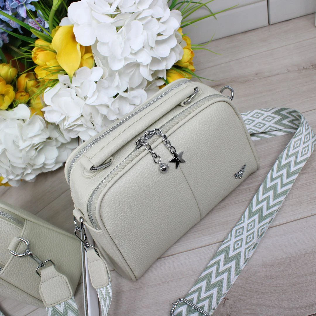 Фісташкова сумка через плече для творчих пошуків та натхнення