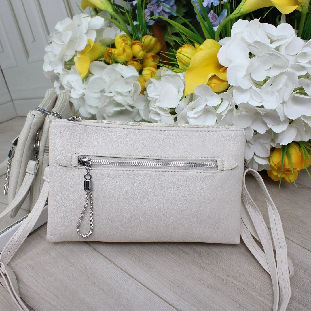 Молочна сумка крос-боді ніжна для романтичних побачень