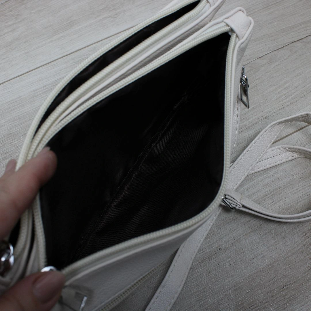 Молочна сумка крос-боді ніжна для романтичних побачень