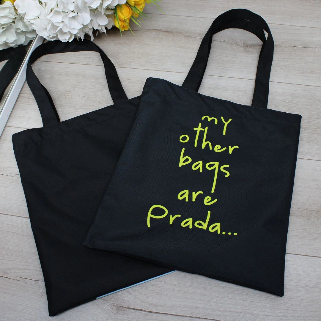 Жіноча сумка-шопер з трендовим принтом для шопінгу