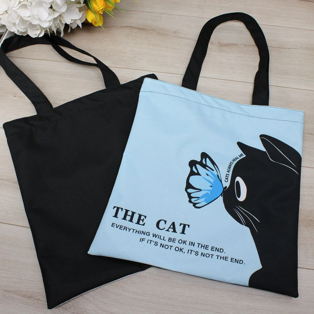 Жіноча сумка-шопер з мінімалістичним принтом для щодня