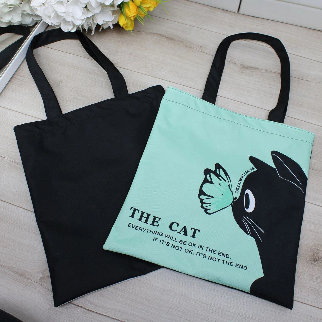 Жіноча сумка-шопер з авторським принтом для вишуканих образів