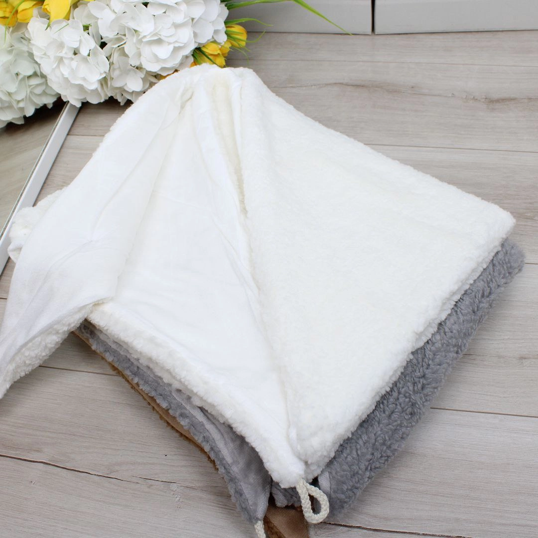 Зимова косинка ведмедик Тедді з флісу та хутра для жінок