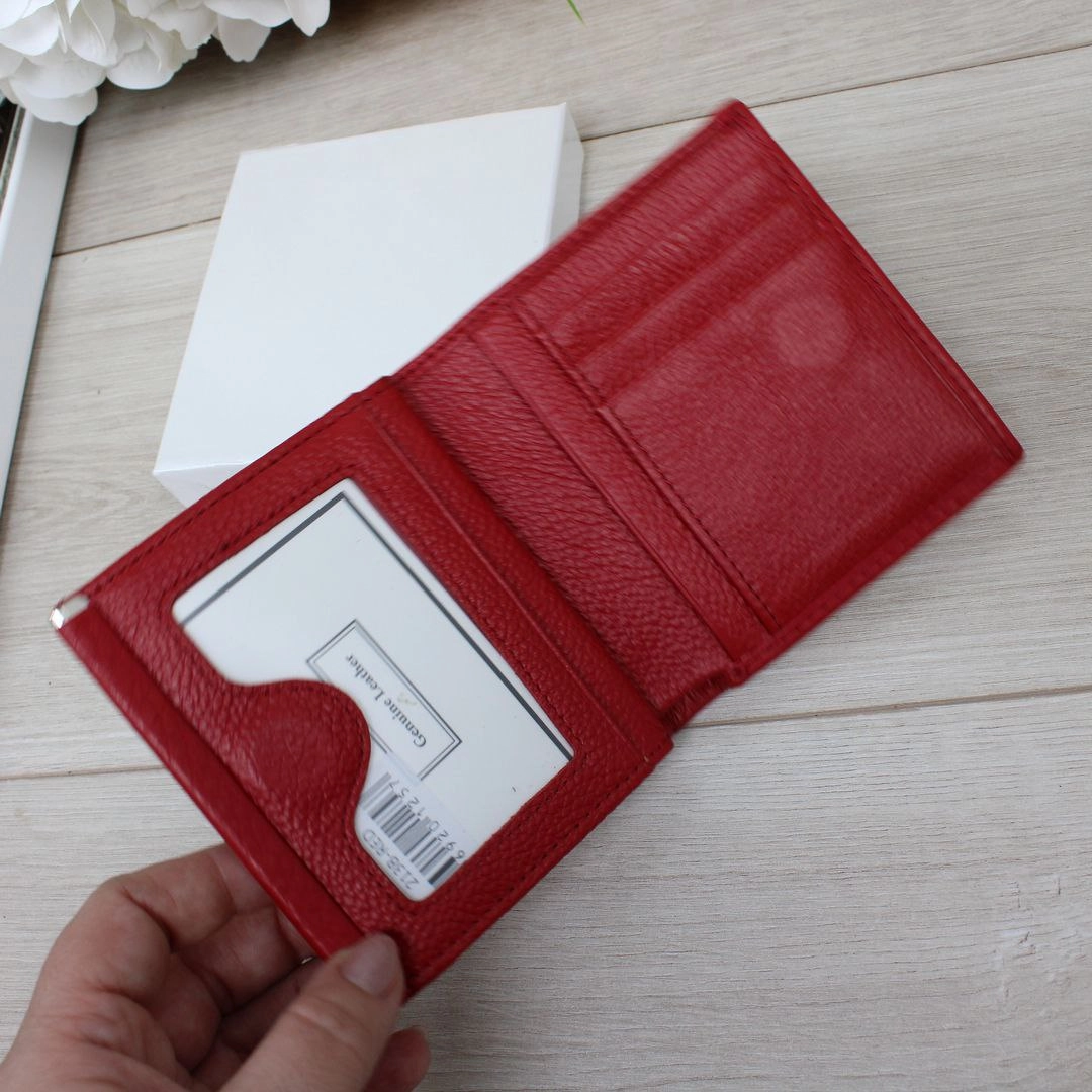 Компактний червоний гаманець для спорту та фітнесу