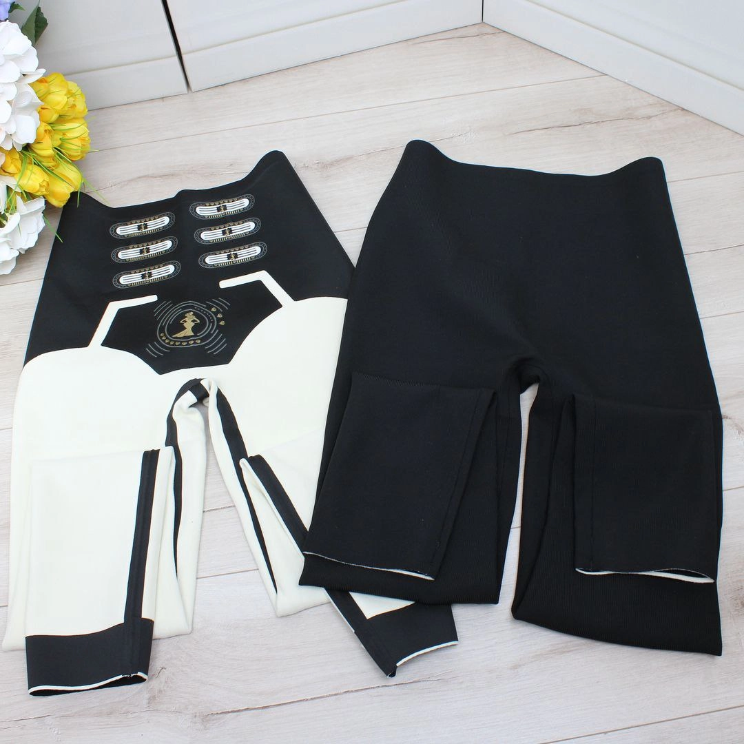 Жіночі термолосини з мембраною в рубчик на флісі та високою посадкою