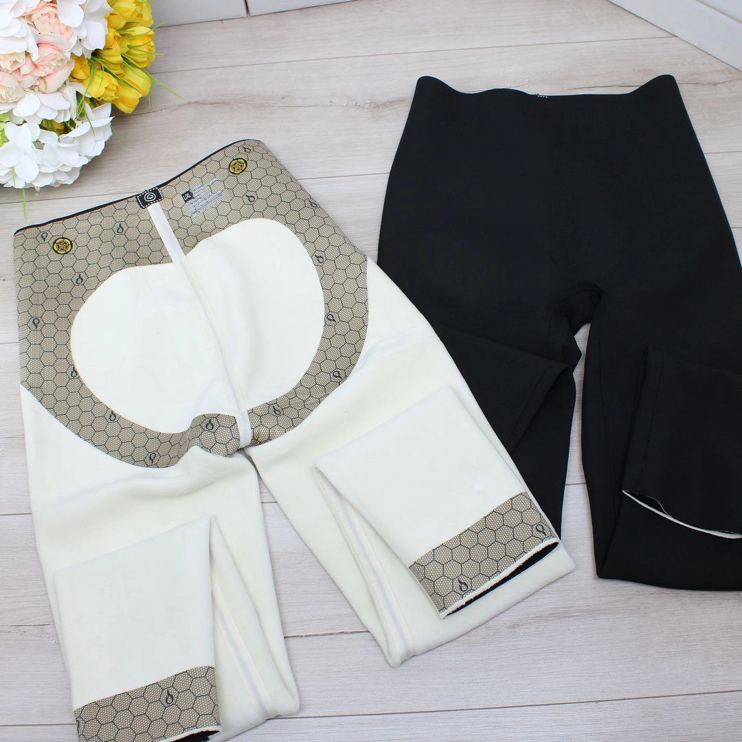 Жіночі термолосини з мембраною в рубчик на хутрі та високою посадкою