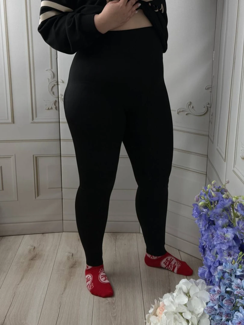 Жіночі лосини з мембраною без утеплення з ефектом push-up та сильною утяжкою