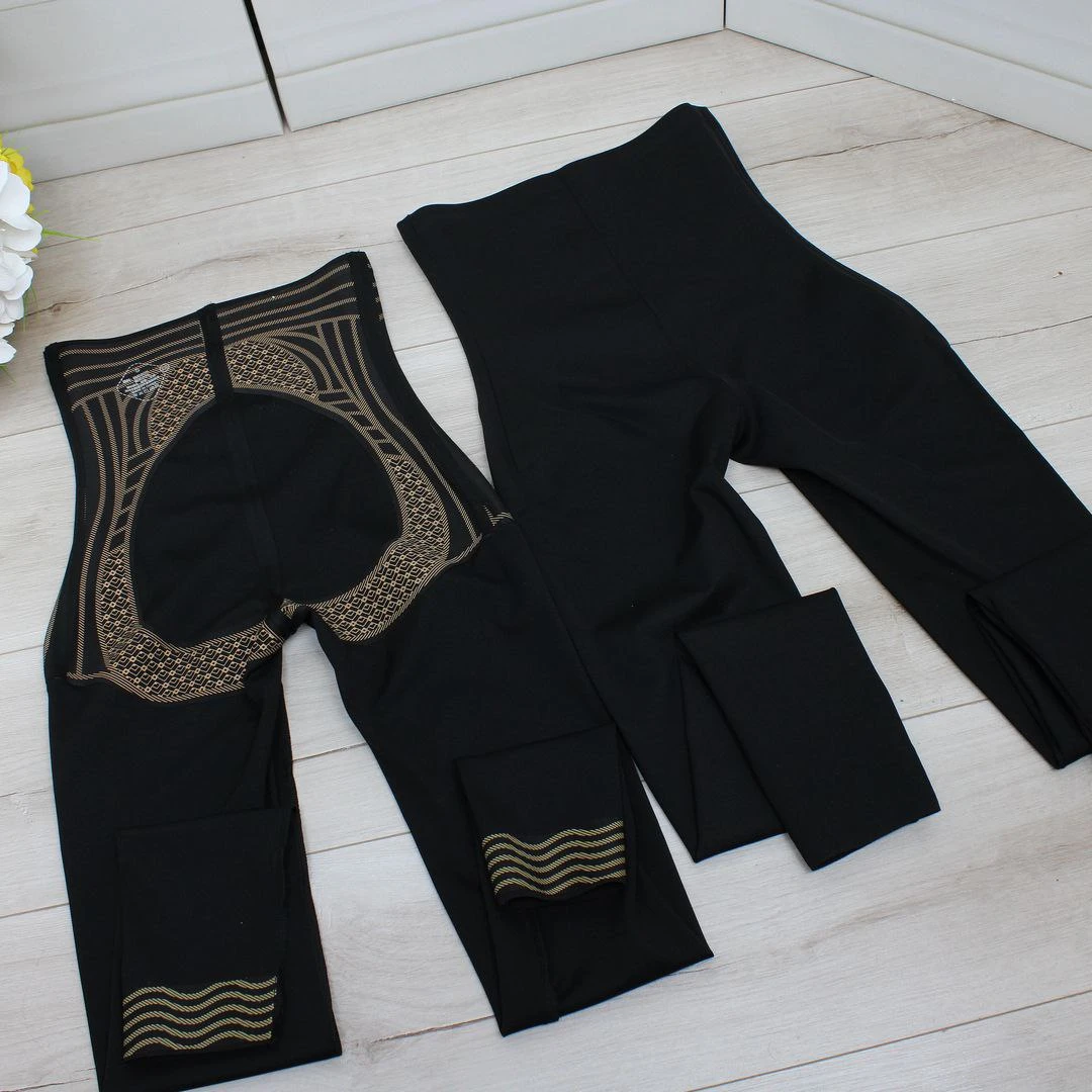 Жіночі лосини з мембраною без утеплення з ефектом push-up та сильною утяжкою