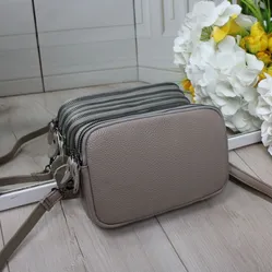 Сумка капучіно крос-боді