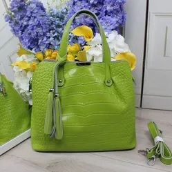 Жіноча сумка через плече з шкіри