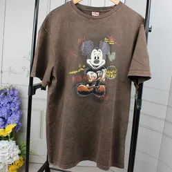 Жіноча футболка шоколадного кольору 