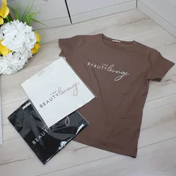 Жіноча футболка капучіно 