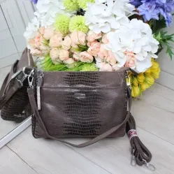 Жіноча сумка капучіно