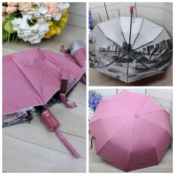 Жіноча рожева парасолька