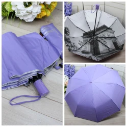 Жіноча бузкова парасолька