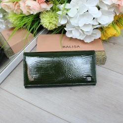 Жіночий зелений гаманець