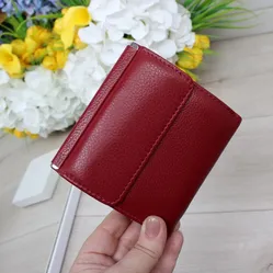 Класичний гаманець бордо 