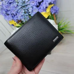 Класичний чоловічий гаманець чорний 