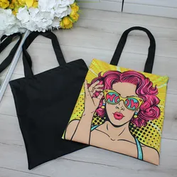 Жіноча сумка-шопер з принтом 