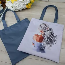 Жіноча сумка-шопер з принтом із оксфорду 