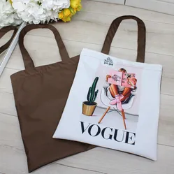 Жіноча сумка-шопер з принтом 