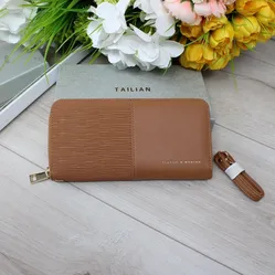 Стильний гаманець рудий