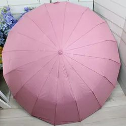 Жіноча парасолька автомат рожева 