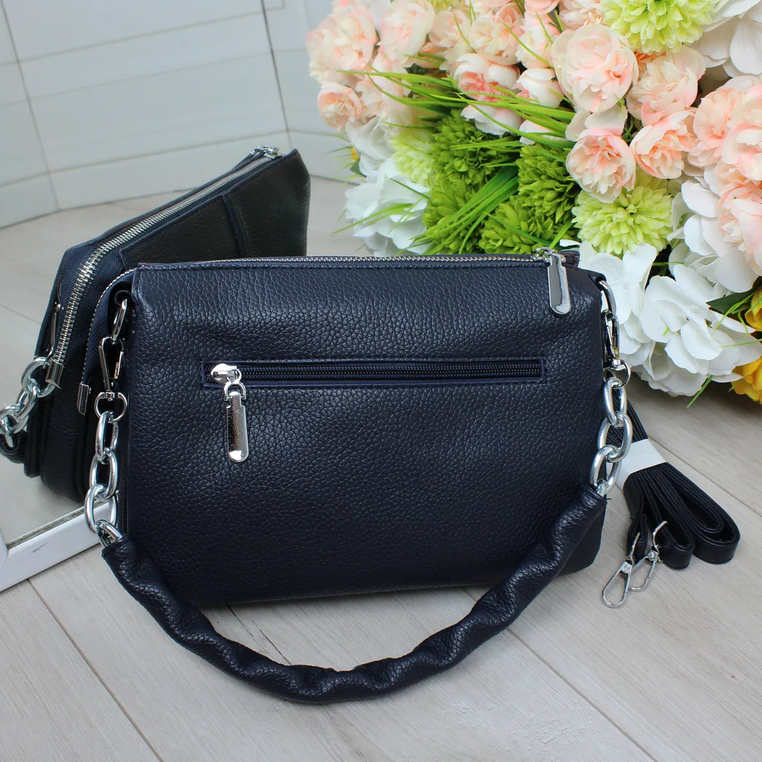 Стильна мінімалістична крос-боді Синя: Заміна великій торбі