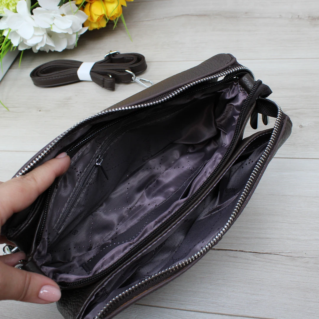 Вишукана сумка-аксесуар Бордо для вечірнього образу