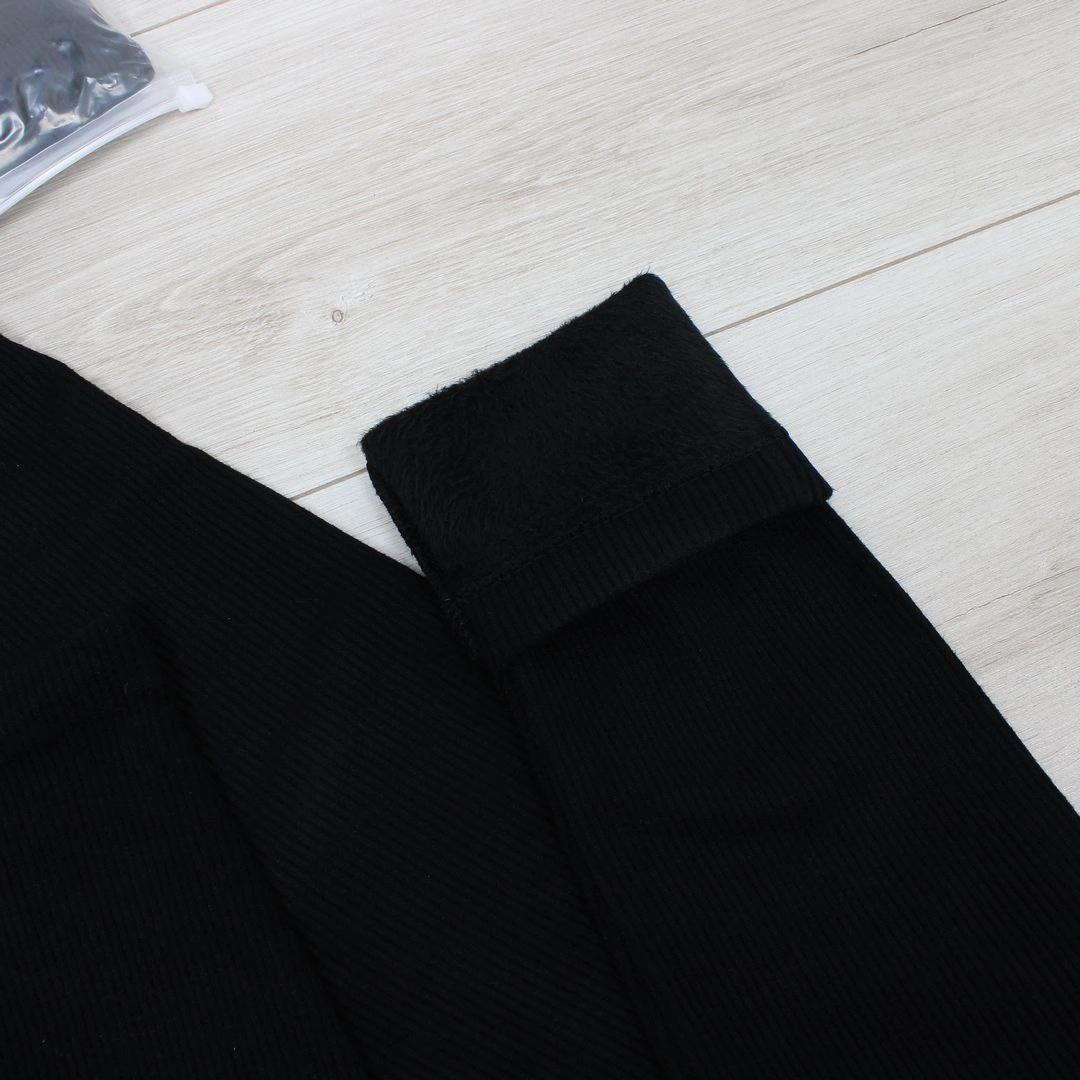 Корегуючі лосини високої посадки з флісом для зимового комфорту вдома