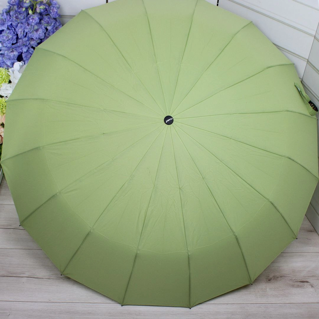 Парасолька фісташкова автоматична | Стильна та компактна для міста