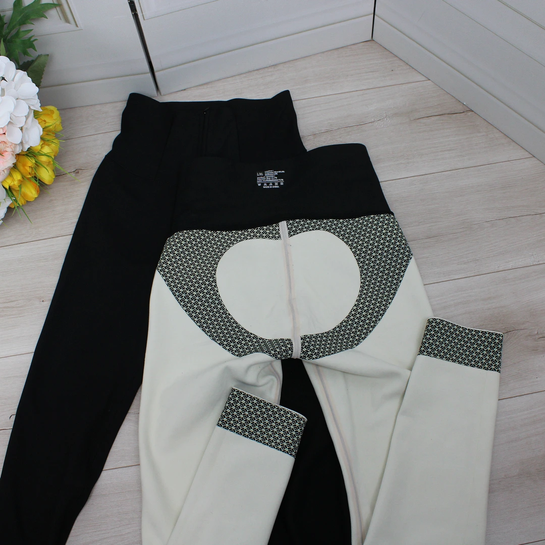 Моделюючі лосини високої посадки з термотканини для осені та зими