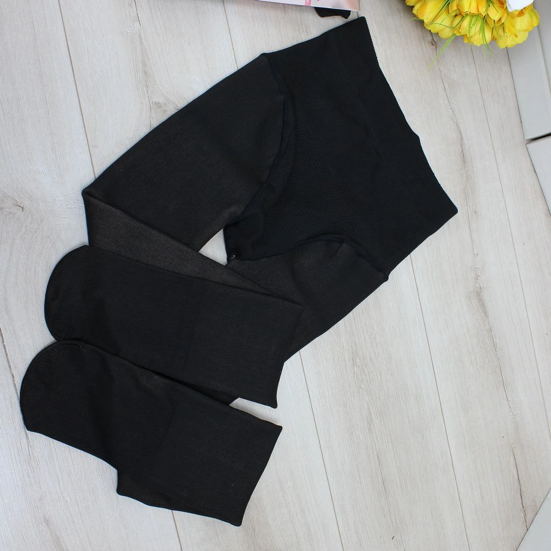 Утеплені колготки з імітацією прозорості