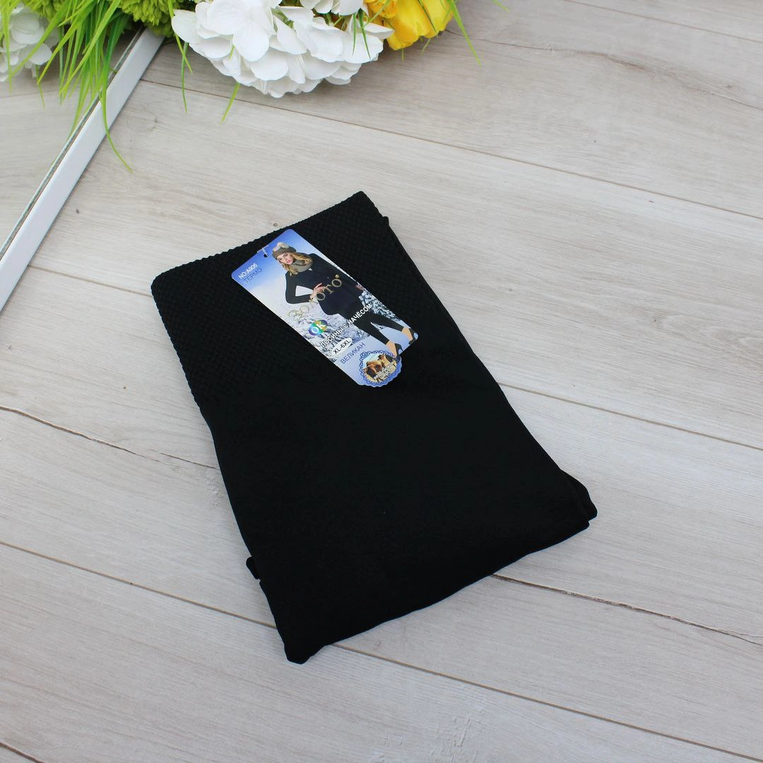 Корегуючі лосини високої посадки на флісі з бамбуку та вовни