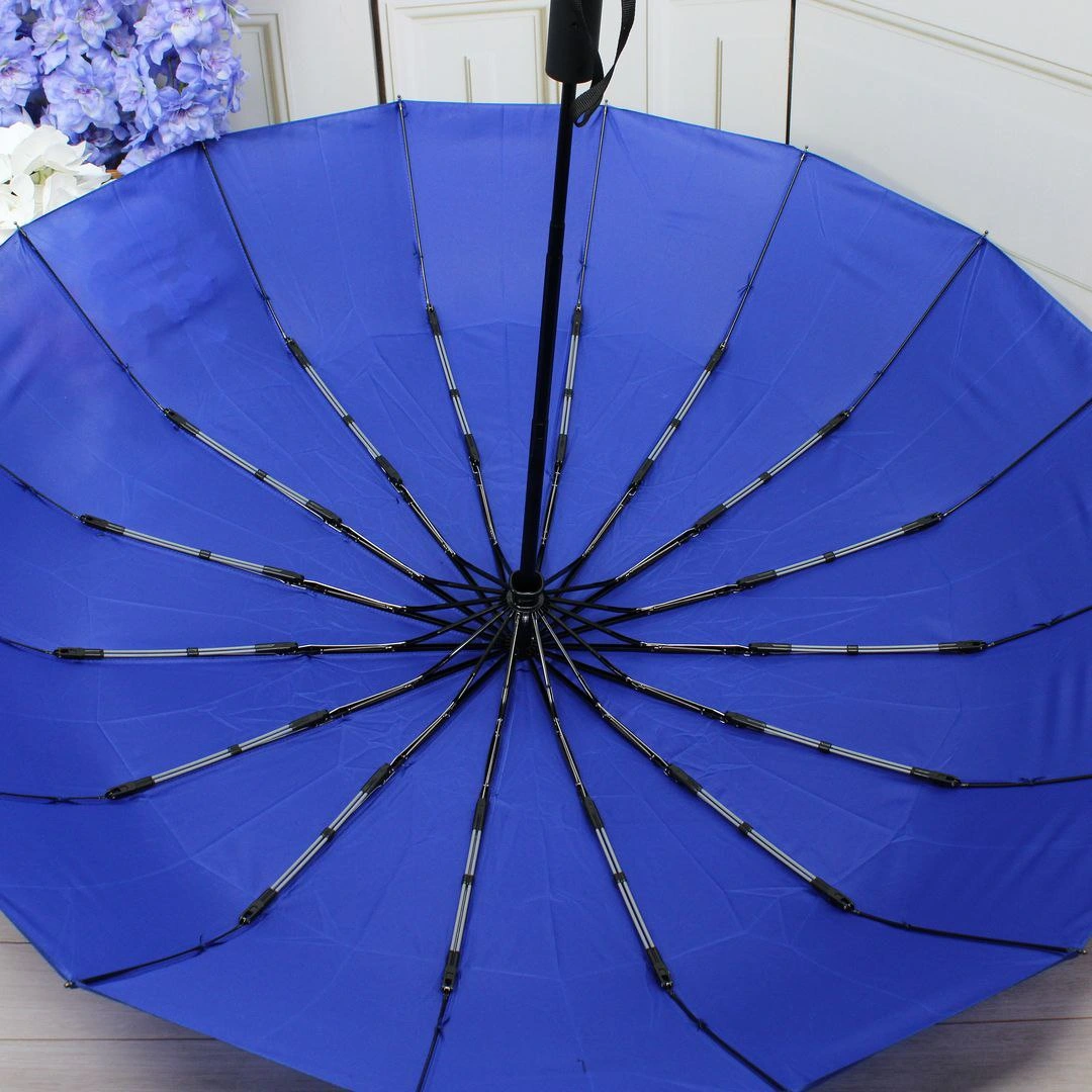 Парасоля автомат Fiaba електрик на 16 спиць з антивітром