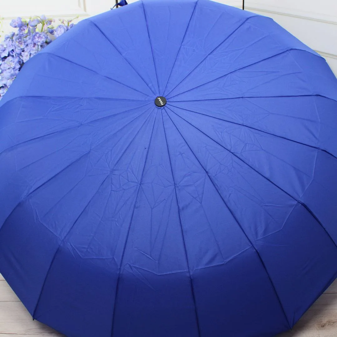 Парасоля автомат Fiaba електрик на 16 спиць з антивітром